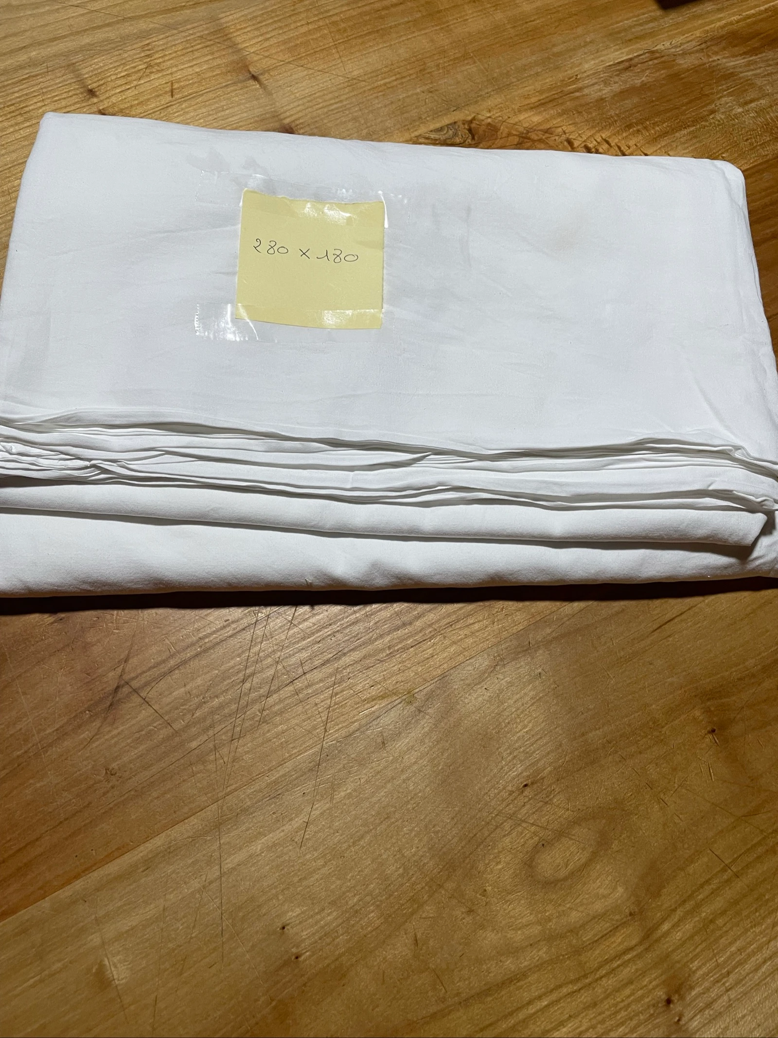 Drap plat